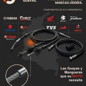 Guaya De Acelerador Akt Cr4 250 R |